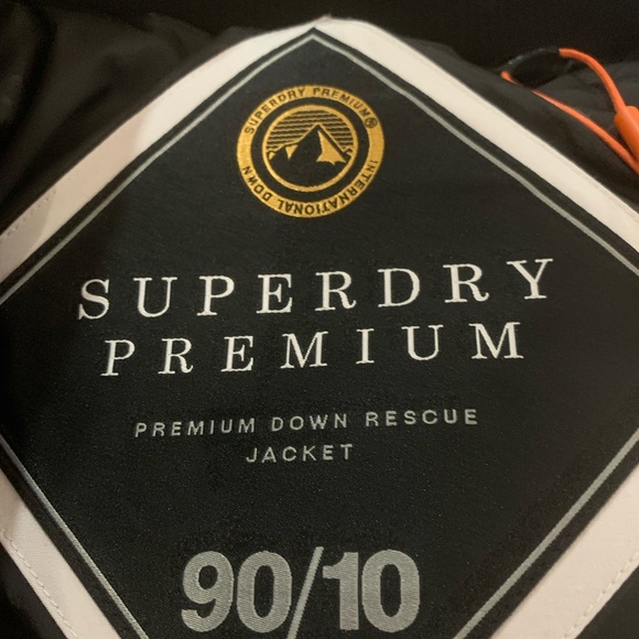 NWT Superdry Premium Down Rescue Jacket XS - Picture 6 of 6